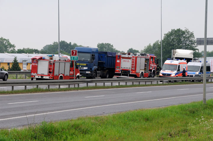 Groźna kolizja na obwodnicy zdjęcie nr 47295