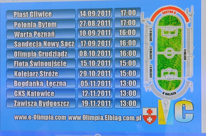Olimpia Elbląg - karty kibica, karnety i bilety zdjęcie nr 47887