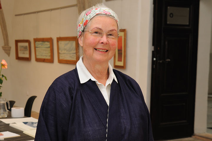 Marie Luise Salden uczy elblążan drzeworytu zdjęcie nr 47893