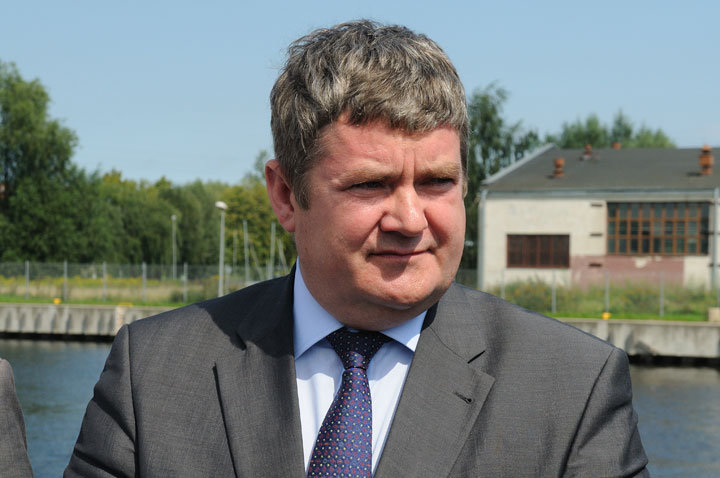 Wizyta wiceministra rolnictwa w elbląskim porcie zdjęcie nr 47990