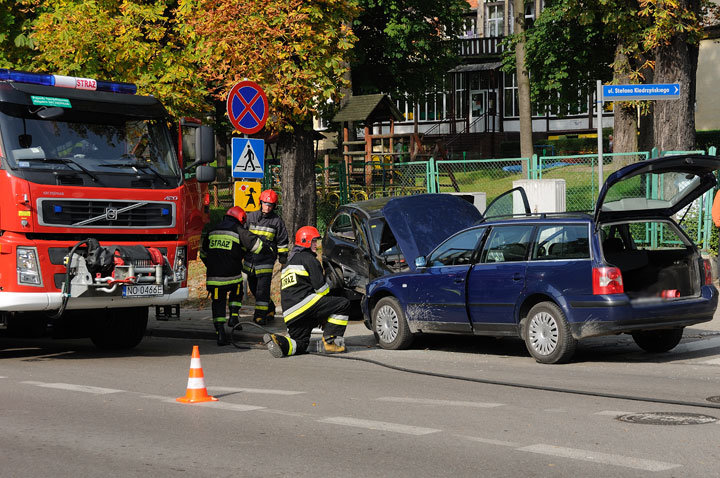 Groźna kolizja na Bema zdjęcie nr 49200