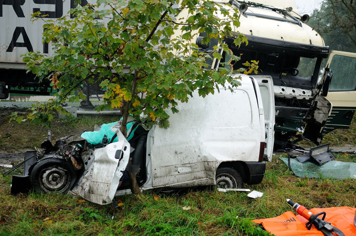 Śmiertelny wypadek w Kazimierzowie zdjęcie nr 49557