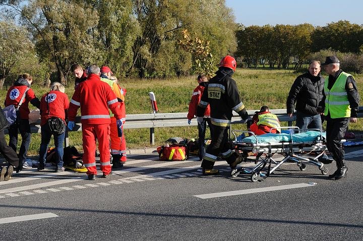 Wypadek autokaru na obwodnicy - ćwiczenia zdjęcie nr 50056