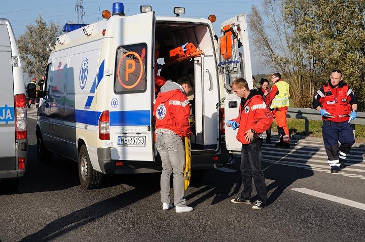 Wypadek autokaru na obwodnicy - ćwiczenia zdjęcie nr 50039