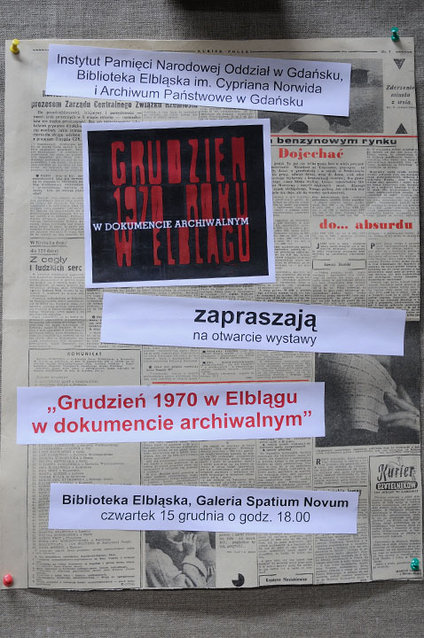 Grudzień 1970 w Elblągu w dokumencie archiwalnym zdjęcie nr 51415