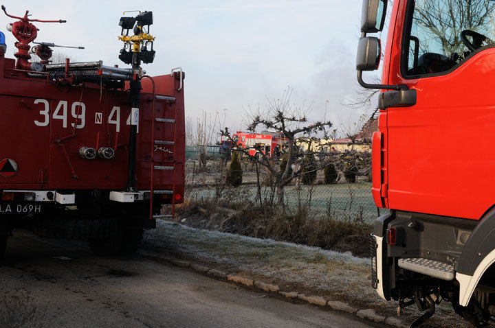 Stalewo: pożar budynku mieszkalnego zdjęcie nr 51778