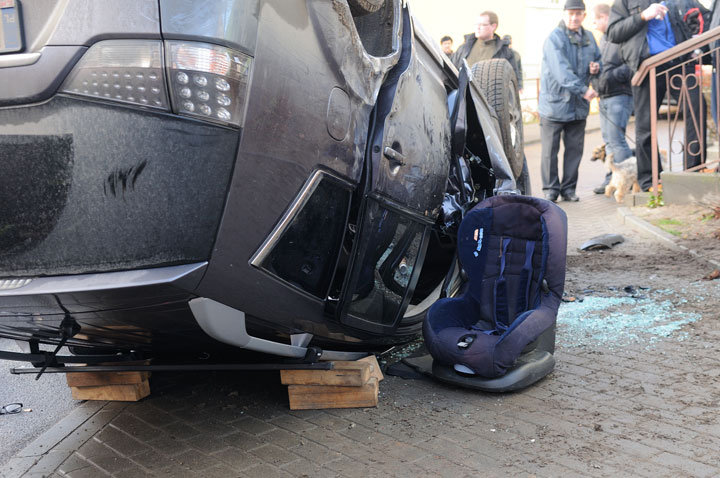 Elbląg Wypadek na Robotniczej