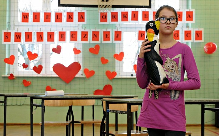 Elbląg Finał WOŚP w SP 4