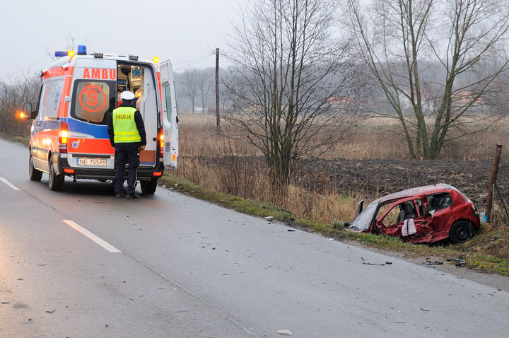 Rubno: zderzenie clio z seatem zdjęcie nr 52123