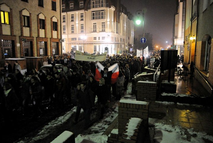 Elbląski protest przeciwko ACTA zdjęcie nr 52705