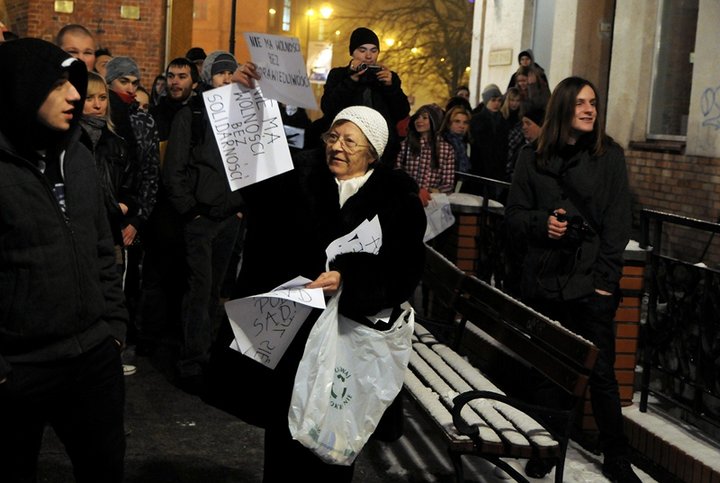 Elbląski protest przeciwko ACTA zdjęcie nr 52700