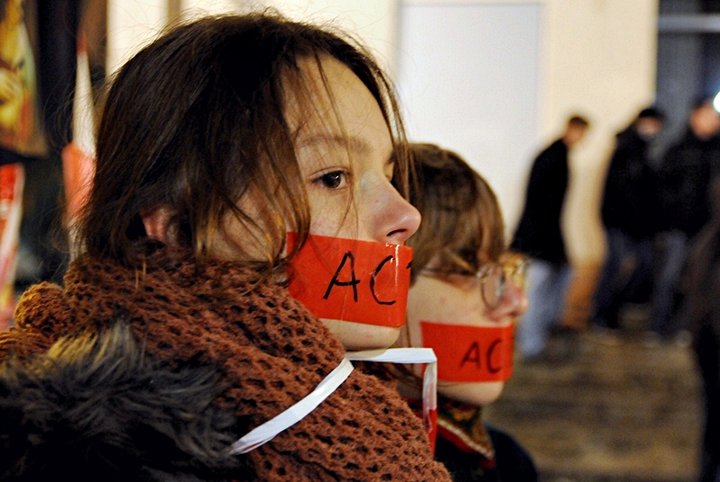 Elbląski protest przeciwko ACTA zdjęcie nr 52711