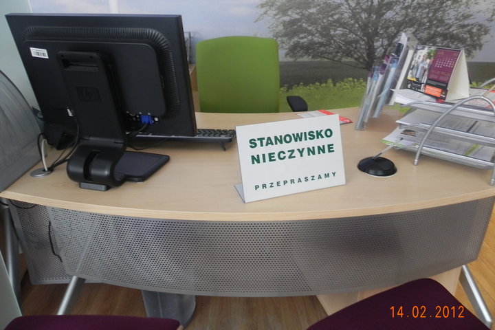 Stanowisko zwykle nie czynne zdjęcie nr 53280