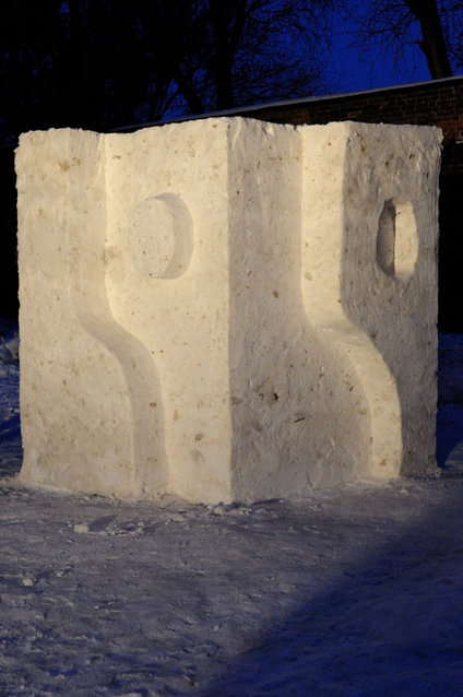 Rzeźby śniegowe w Galerii El zdjęcie nr 53397