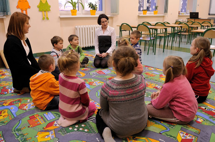 Pierwszoklasiści z rodzicami w ZSA zdjęcie nr 53509