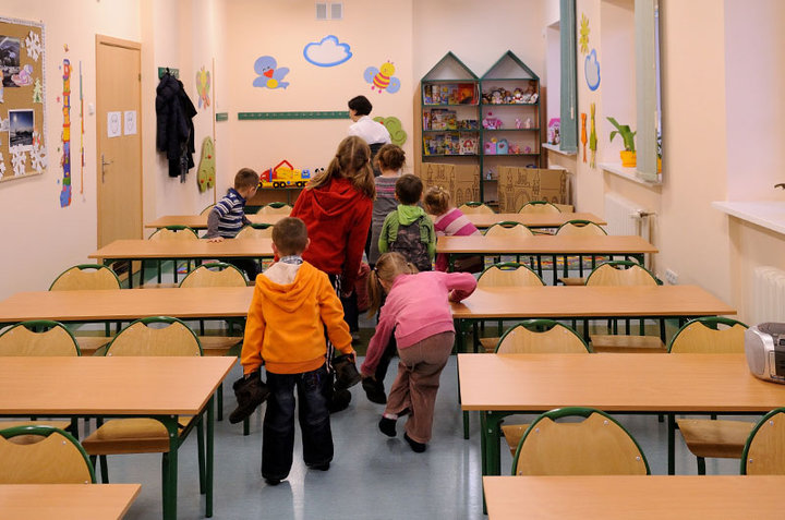 Pierwszoklasiści z rodzicami w ZSA zdjęcie nr 53506