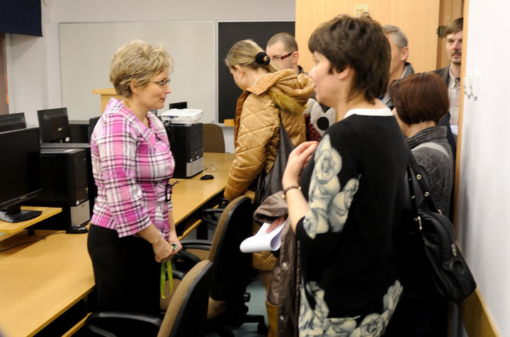 Pierwszoklasiści z rodzicami w ZSA zdjęcie nr 53512