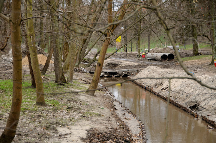 Trwa regulacja rzeki Kumieli zdjęcie nr 54699