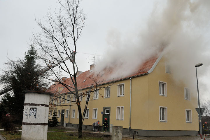 Pożar na Grottgera zdjęcie nr 55152