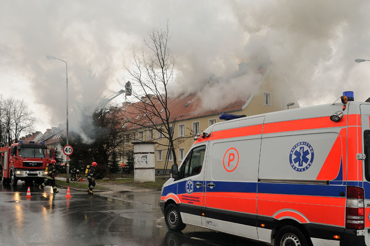 Pożar na Grottgera zdjęcie nr 55150