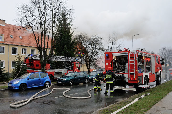 Pożar na Grottgera zdjęcie nr 55144