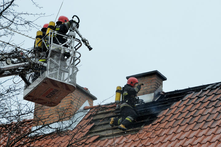 Pożar na Grottgera zdjęcie nr 55158