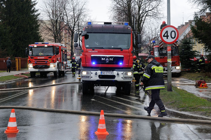 Pożar na Grottgera zdjęcie nr 55155