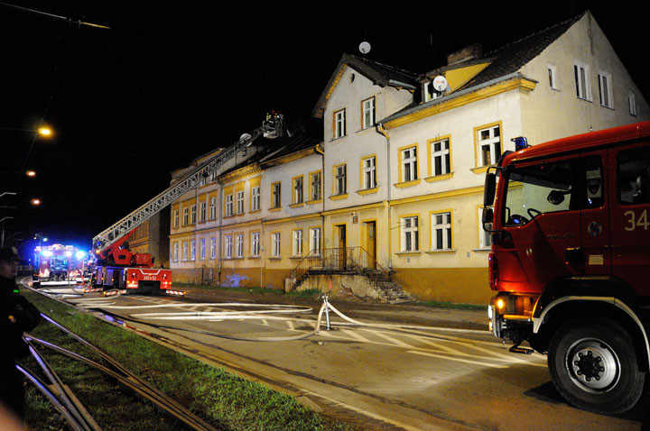 Pożar na Browarnej: prawdopodobnie podpalenie zdjęcie nr 55505