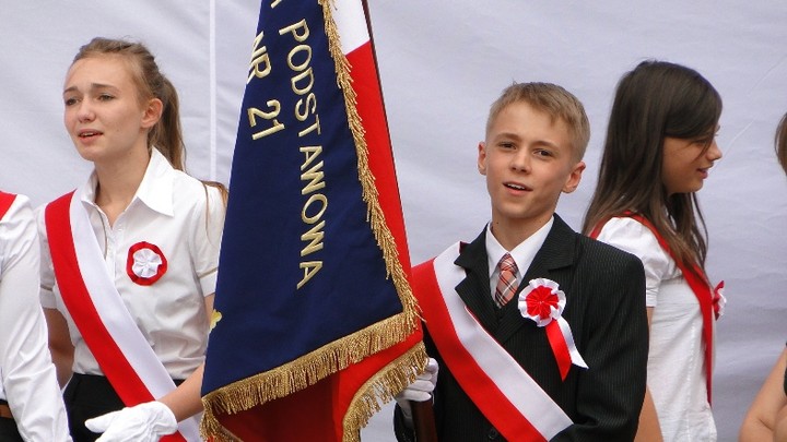 Święto Flagi w Pałacu Prezydenckim zdjęcie nr 56372