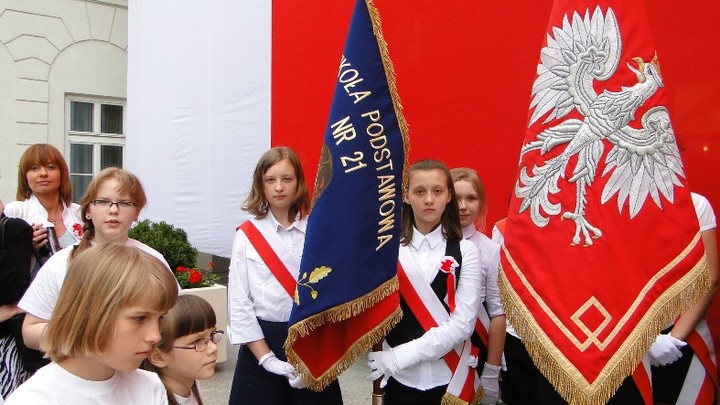 Święto Flagi w Pałacu Prezydenckim zdjęcie nr 56375