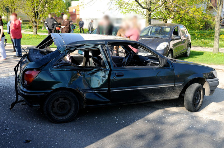 Wypadek na Sienkiewicza: motocyklista w szpitalu zdjęcie nr 56440