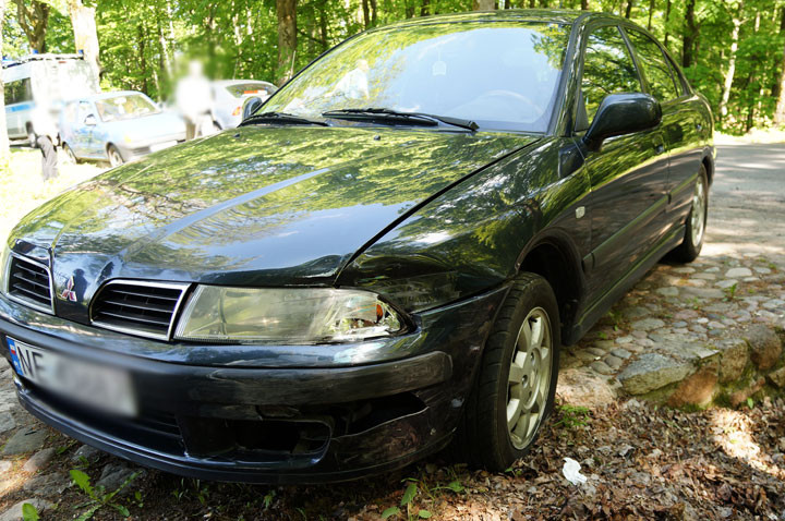 Wypadek w Hucie Żuławskiej zdjęcie nr 57043