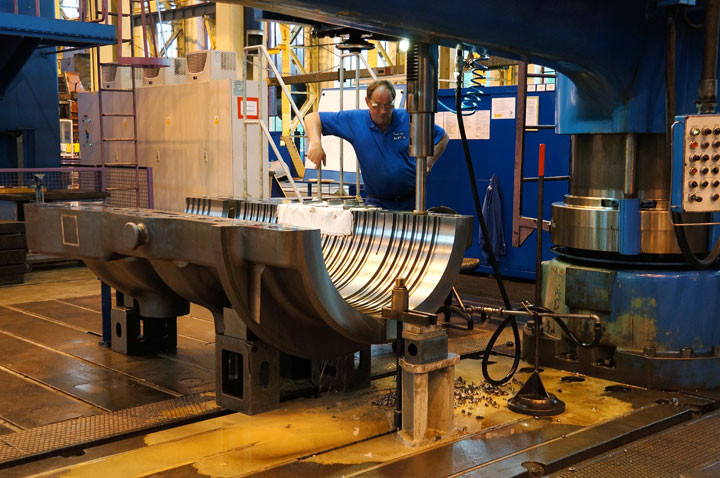 Zakład Turbin Alstom Power w Elblągu: otwarcie nowej spawalni zdjęcie nr 57445