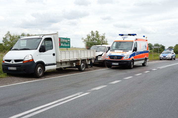 Wypadek w Karczowiskach Górnych zdjęcie nr 57727