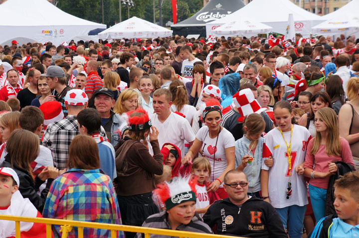 Polska - Grecja w Elbląskiej Strefie Kibica zdjęcie nr 57911