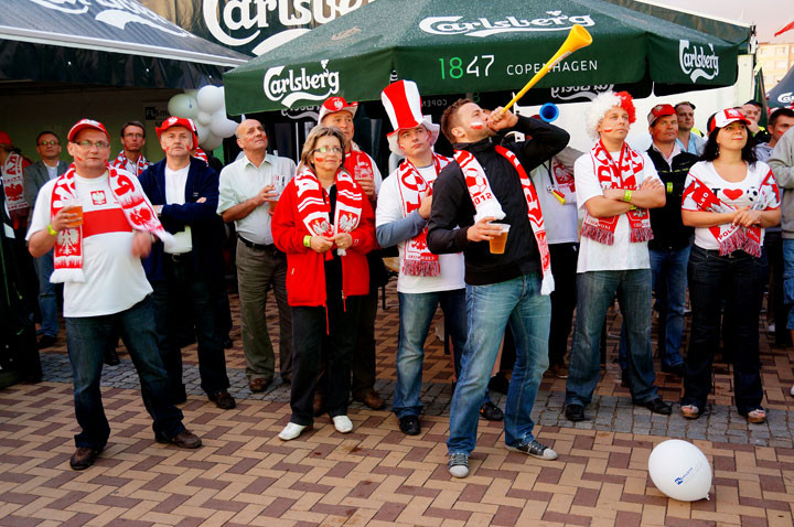 Polska-Rosja w Elbląskiej Strefie Kibica zdjęcie nr 57992