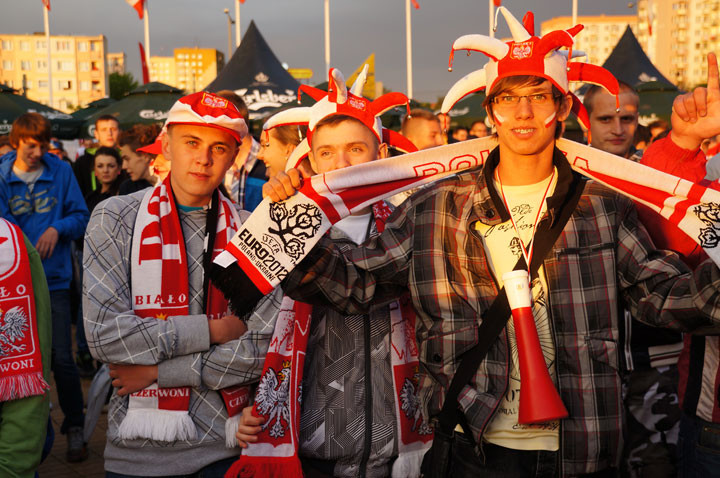 Polska-Rosja w Elbląskiej Strefie Kibica zdjęcie nr 57966