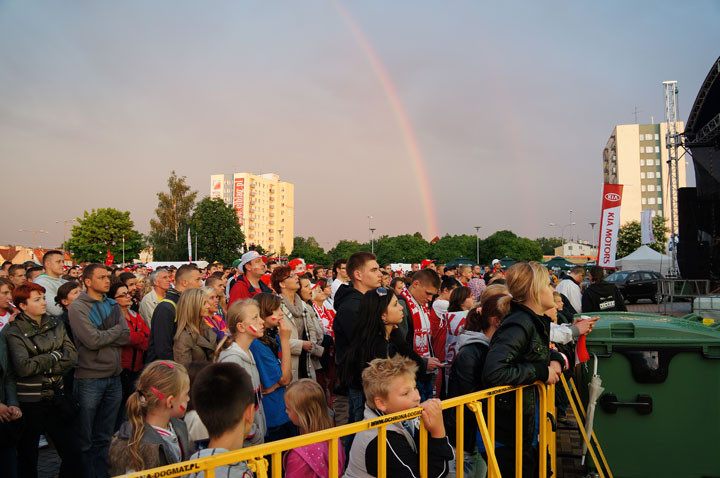 Polska-Rosja w Elbląskiej Strefie Kibica zdjęcie nr 57988