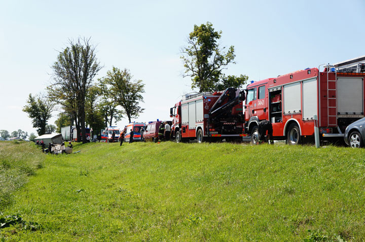 Śmiertelny wypadek na trasie Elbląg-Malbork zdjęcie nr 58310