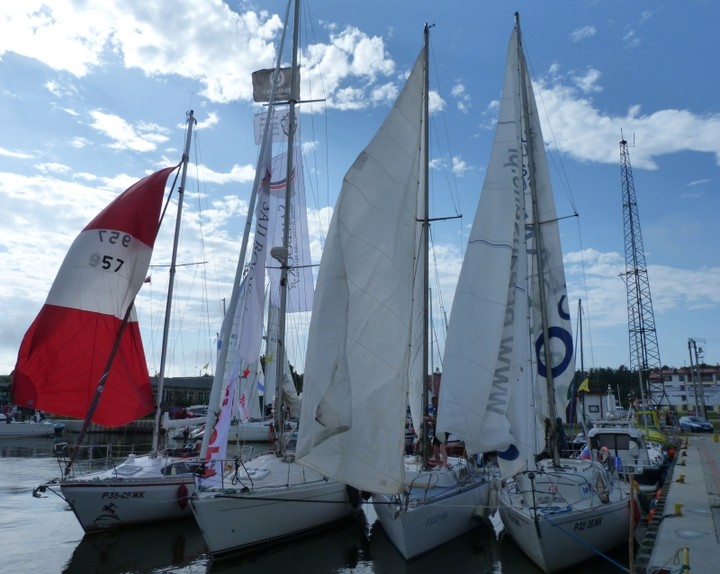 W spiekocie i burzy przez Zalew Wiślany zdjęcie nr 58874