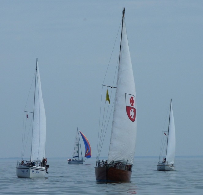 W spiekocie i burzy przez Zalew Wiślany zdjęcie nr 58858