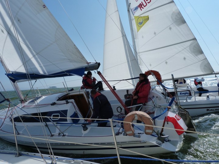 W spiekocie i burzy przez Zalew Wiślany zdjęcie nr 58850