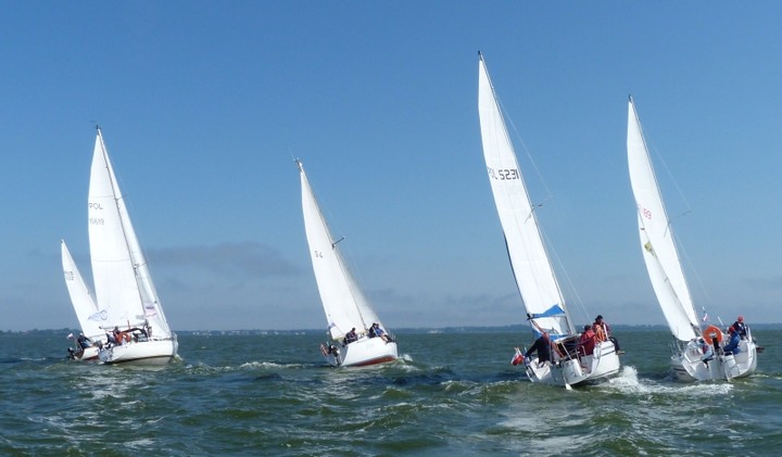 W spiekocie i burzy przez Zalew Wiślany zdjęcie nr 58853