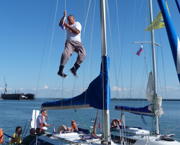 W spiekocie i burzy przez Zalew Wiślany zdjęcie nr 58867