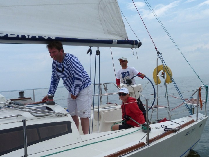 W spiekocie i burzy przez Zalew Wiślany zdjęcie nr 58860