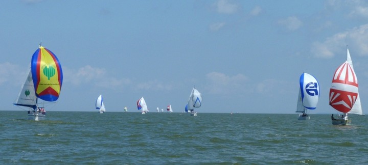 W spiekocie i burzy przez Zalew Wiślany zdjęcie nr 58855