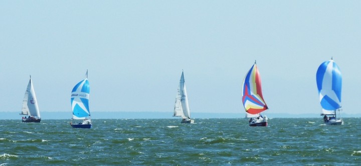 W spiekocie i burzy przez Zalew Wiślany zdjęcie nr 58854