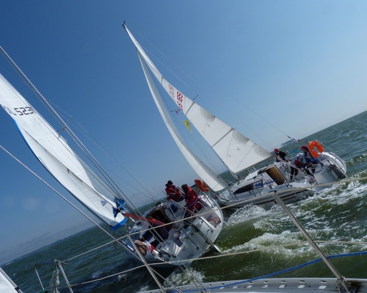 W spiekocie i burzy przez Zalew Wiślany zdjęcie nr 58852