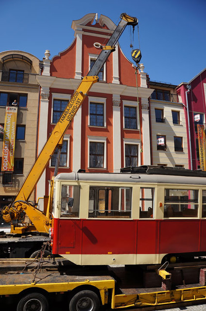 Tramwaj 5N stanął na Starówce zdjęcie nr 58901