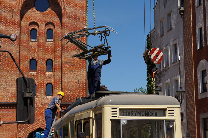 Tramwaj 5N stanął na Starówce zdjęcie nr 58909